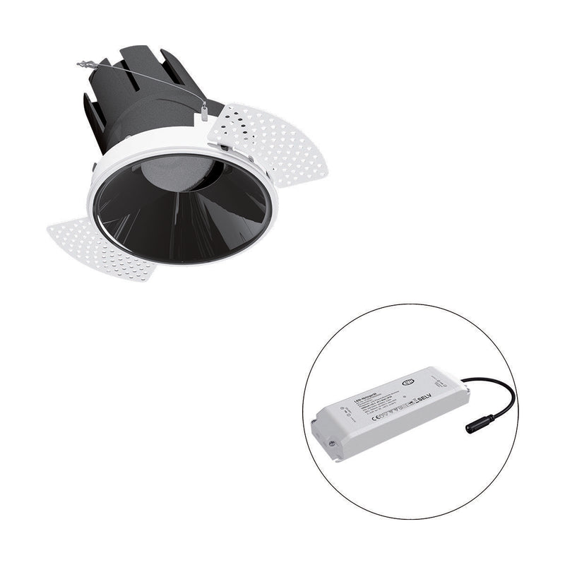 EVN Lichttechnik - Downlight/Strahler/Flutlicht LED-Einbauleuchte modular F02R09SM3830L24P Konfigurationstype