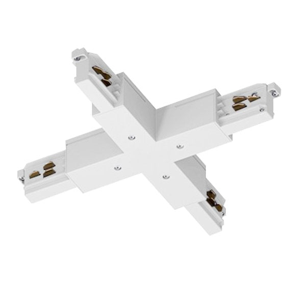 LTS Licht&Leuchten - Elektrisches Zubehör/Ersatzteile für Leuchten X-Verbinder ST-A X/9017 ws weiß