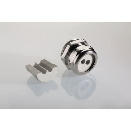 Pflitsch - Kabelverschraubung Ms-Verschraubung M50x1,5 25056dpmK 2/6 m. get. Dichteinsatz − 5 Stück
