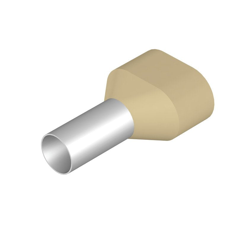 Weidmüller - Aderendhülse Zwilling H10,0/24 ZH EB SV − 100 Stück