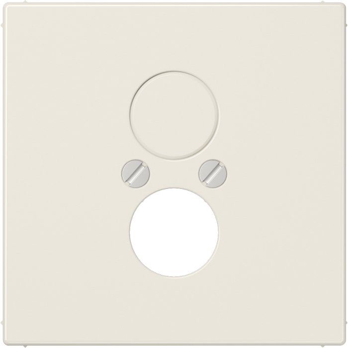 Jung - Einsatz/Abdeckung für Kommunikationstechnik Abdeckung ws LS 962 für 2 Kleinst.Dosen