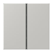 Jung - Abdeckung/Bedienelement für Installationsschalterprogramme Tastensatz 2fach LC 402 TSA 205 gris clair 31