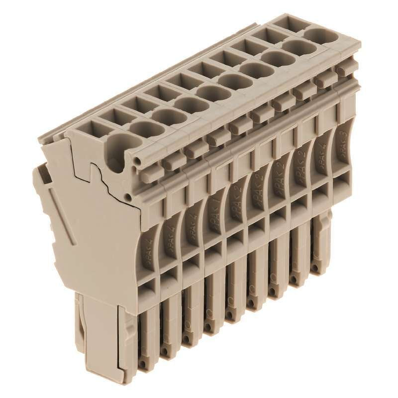 Weidmüller - Zubehör/Ersatzteile für Klemmen Reihenklemme,steckbar ZP 2.5/1AN/QV/10 − 20 Stück