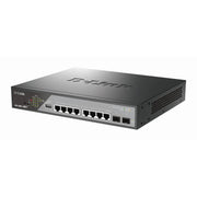 DLink - Netzwerk Switch 10-Port Gigabit Switch DSS-200G-10MPP/E 8x10/100/1000Mbit/s