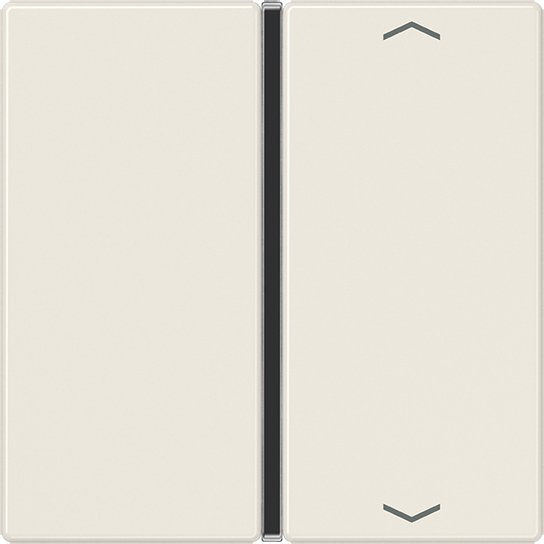 Jung - Abdeckung/Bedienelement für Installationsschalterprogramme Taste 1-fach ws A 401 TSAP mit Symbolen