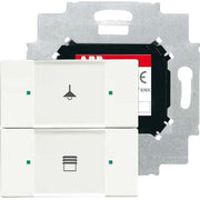 Busch-Jaeger - Bussystem-Tastsensor Bedienelement 2-fach 6126/01-884-500 studioweiß matt