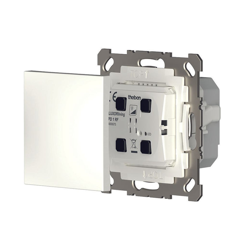Theben - Bussystem-Dimmaktor 2/4-fach Funk-Taster LUXORliving PD 1 RF mit Dimmaktor