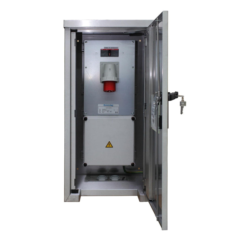 Walther Werke - CEE-Steckdosen-Kombination (IEC 60309) Aufputzverteiler 8AP48032 63A und Zug.32A