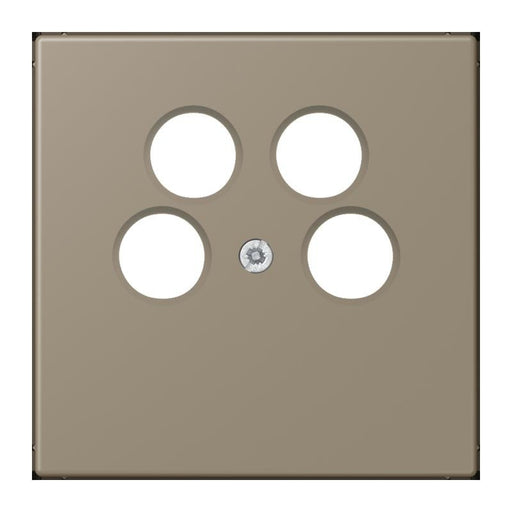 Jung - Einsatz/Abdeckung für Kommunikationstechnik Abdeckung für SAT-TV LC 990-4 SAT2 242