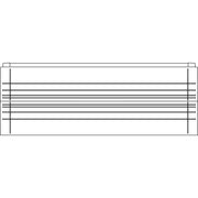 Elsta Mosdorfer - Sockel/Sockelelement (Schaltschrank) Sockelverlängerung SV X3 10038384 500/320 RAL 7035