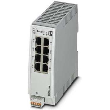 Phoenix Contact - Netzwerk Switch Industrial Ethernet Switch FL SWITCH 2208 PN mana., 8 RJ45 Ports