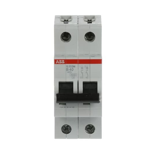 ABB Stotz S&J - Leitungsschutzschalter Sicherungsautomat S202M-B40 10kA 40A B 2p
