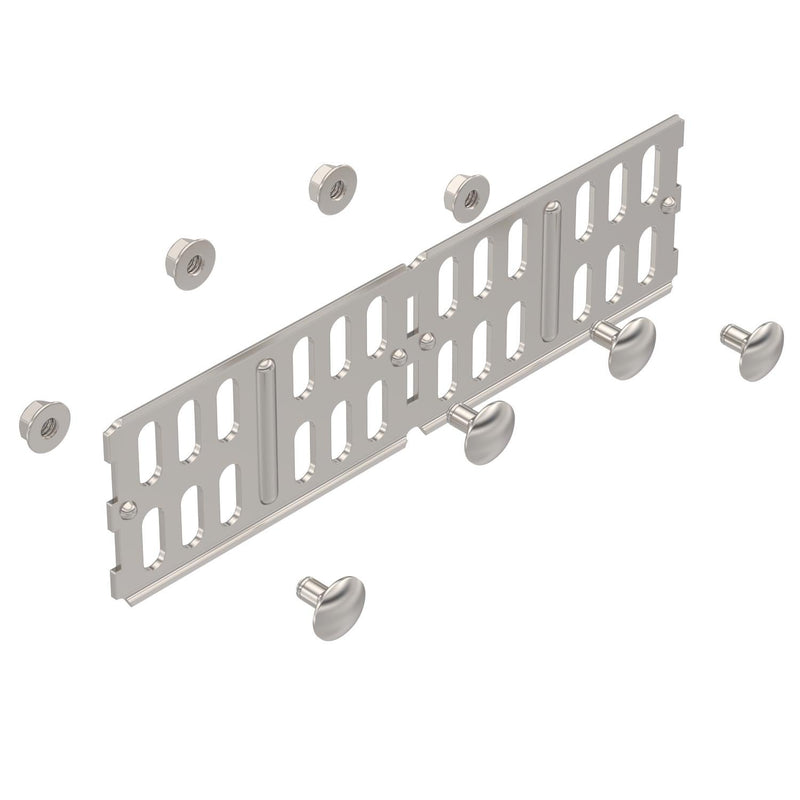 OBO Bettermann - Verbinder für Kabeltragsystem Längs- und Winkelverbinder RWVL 60 A4 horizontal 60x200 − 10 Stück