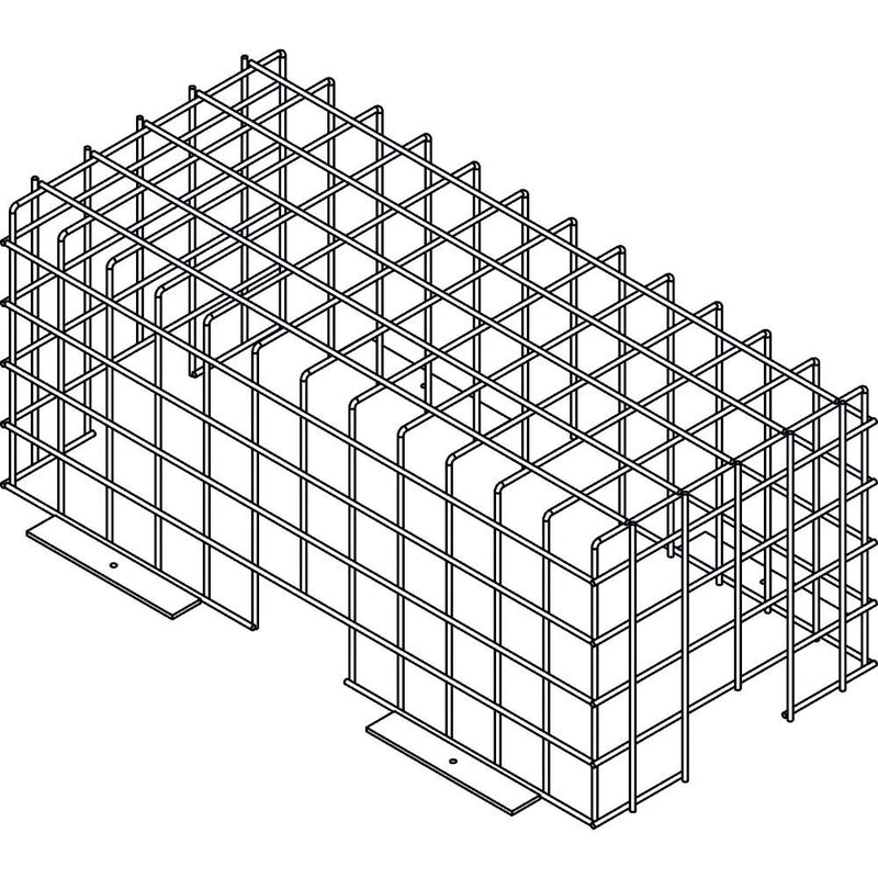 Ceag Notlichtsysteme - Mechanisches Zubehör/Ersatzteile für Leuchten Ballschutzkorb BTSGRID 530x300x220mm