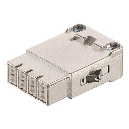 Harting - Kontakteinsatz für Rechtecksteckverbinder Han Gigabit Einsatz Bu 09140083112 (Schirm-GND) − 1 Stück