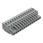 WAGO - Kabelsteckverbinder für Leiterplattensteckverbinder Federleiste 231-114/026-000 14pol., 5mm ger. − 25 Stück