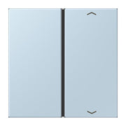 Jung - Abdeckung/Bedienelement für Installationsschalterprogramme Taste 1fach m. Pfeilsymb. LC 401 TSAP 208 outremerclair