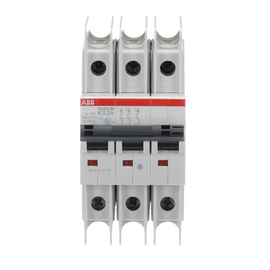 ABB Stotz S&J - Leitungsschutzschalter Sicherungsautomat SU203M-K0,2 10kA, 0,2A, 3P