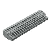 WAGO - Kabelsteckverbinder für Leiterplattensteckverbinder 1-Leiter-Federleiste 231-121/102-000 CAGECLAMP,2,5 mm²,gr − 10 Stück