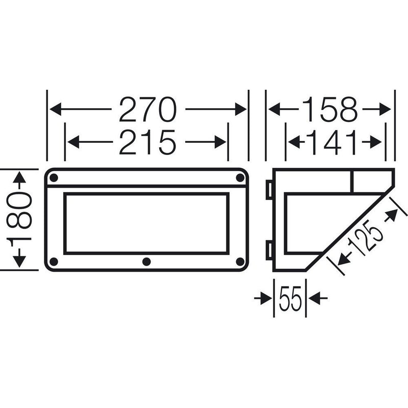 Hensel - Pultsystem FP Connection Box FP CB 210 für den Geräteeinbau