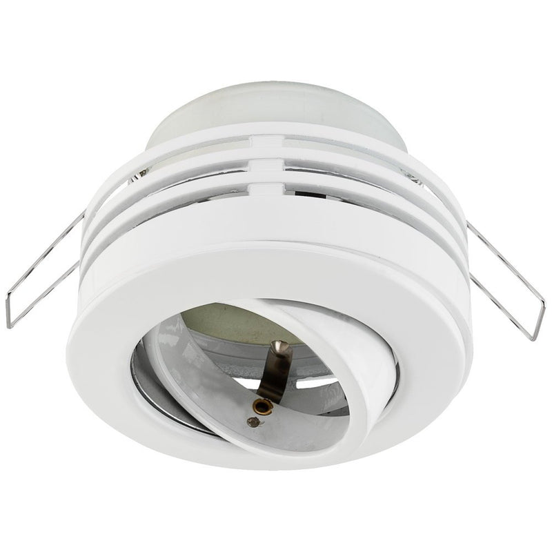 EVN Lichttechnik - Downlight/Strahler/Flutlicht HV-Halbeinbauleuchte 753 901 ws 50W ws