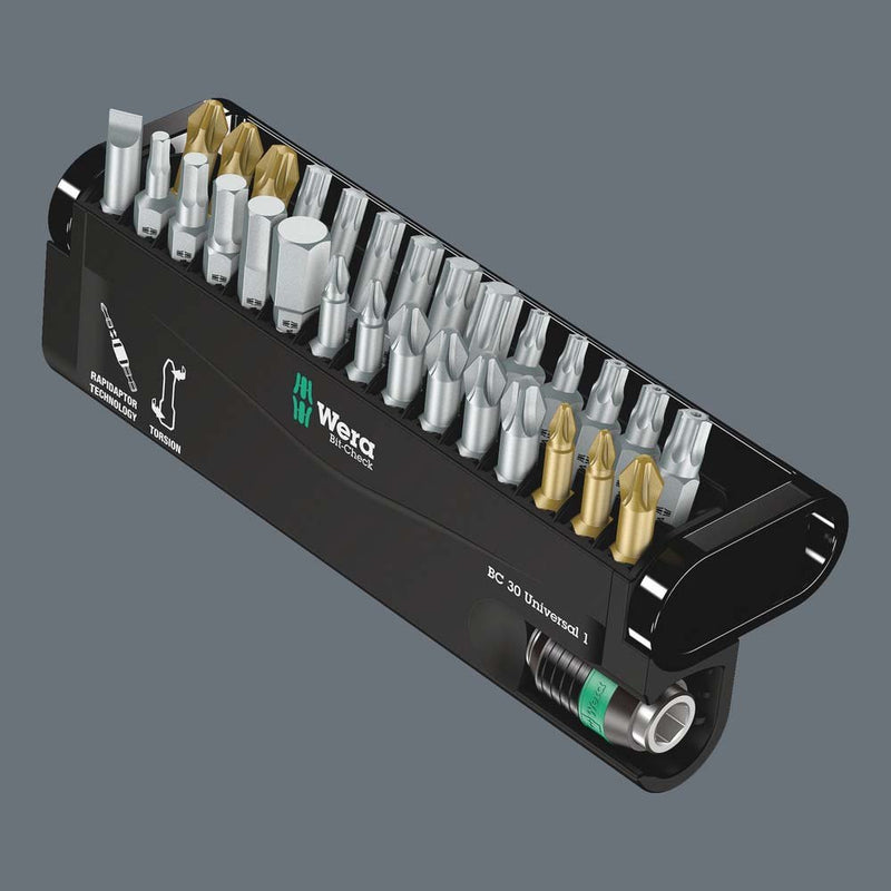 Wera - Bit-Set Bit-Sortiment 056440 Universal, 30-tlg
