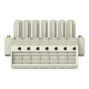WAGO - Ein- und mehrpolige Klemmenleiste 1-Leiter-Federleiste 831-3107/107-000 CAGECLAMP,10mm²,lgr − 12 Stück