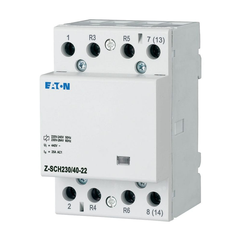 Eaton - Installationsschütz für Reiheneinbau Installationsschütz Z-SCH230/40-22 230VAC/40A/2S2Ö