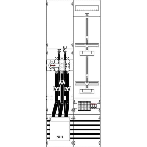 Striebel&John - Zählerfeld Mess-u.Wandlerfeld KA4210 komplett BH5