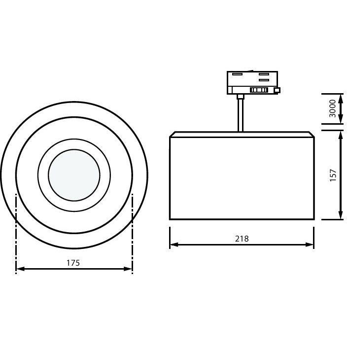 Philips Lighting - Downlight/Strahler/Flutlicht 3D-LED-Leuchte TCKTPT 20S #06836600 830