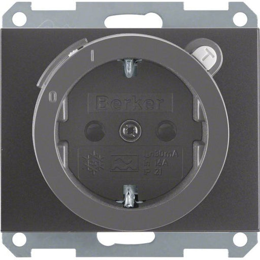 Berker - Steckdose SCHUKO-Steckdose 47087006 mit FI