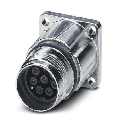 Phoenix Contact - Rundsteckverbinder, feldkonfektionierbar (Industriesteckverbinder) Gerätesteckverbinder ST-5ES1N8AWQ00S Vorderwand