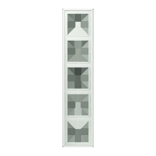 Jung - Abdeckrahmen Rahmen 5-fach LC 985 210 outremer gris