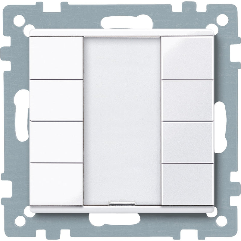 Merten - Bussystem-Tastsensor Taster 4f. plus aws/gl 617425