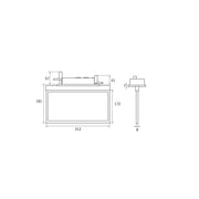 RP-Technik - Sicherheitsleuchte Rettungszeichenleuchte AXC408WL 8h, Wireless, ws