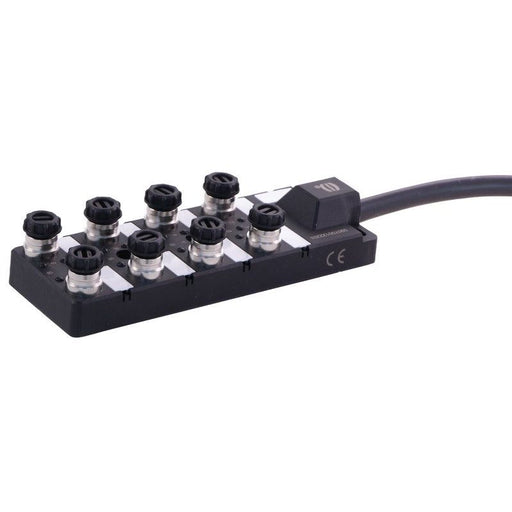 Harting - Passiver Sensor-/Aktor-Verteiler (mit Leitung) Verteilerboxen vormontier. 090700122253 Stammleitung