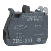 Schneider Electric - Hilfsschalterblock ZBE1016P 1S vergold.+staubd