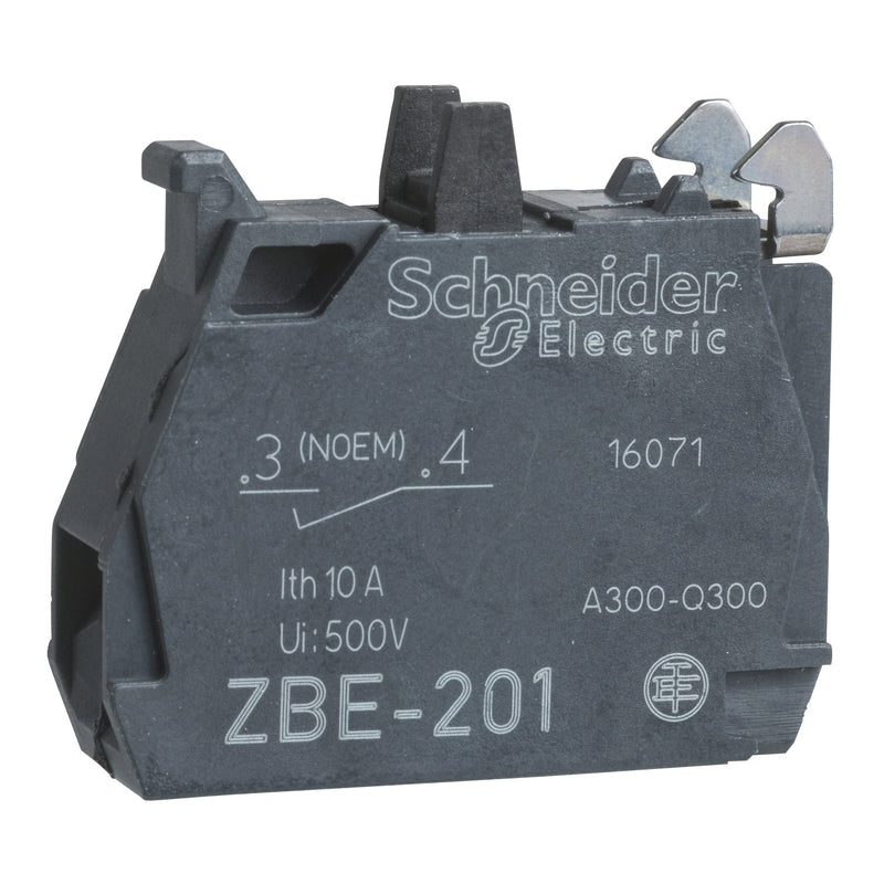 Schneider Electric - Hilfsschalterblock ZBE1016P 1S vergold.+staubd