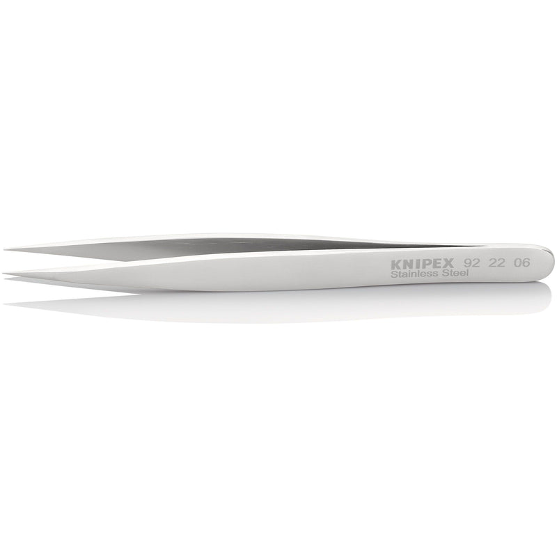 Knipex - Pinzette Präzisions-Pinzette 92 22 06 spitze Form, 120mm