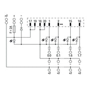 WAGO GmbH & Co. KG - Übergabemodul Übergabemodul 704-2064 Steckverbin.DIN41651