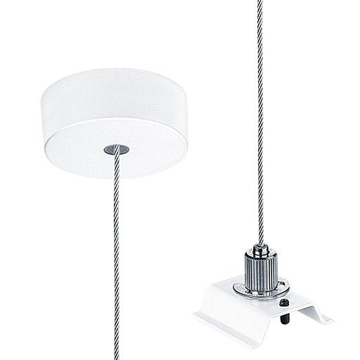 Zumtobel Group - Mechanisches Zubehör/Ersatzteile für Leuchten Seilabhängung SLOIN slim #22172715 inkl. Baldachin