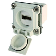 Telegärtner - Modularer Steckverbinder STX V6 Flanschset TypA f-f 100022951 USB-Keystone