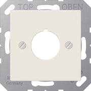 Jung - Einsatz/Abdeckung für Kommunikationstechnik Abdeckung ws A 564 für Befehlsgeräte