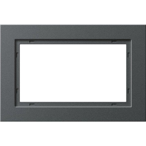 Gira - Abdeckrahmen Abdeckrahmen 1 1 2fach 100123 anth − 1 Stück by Gira
