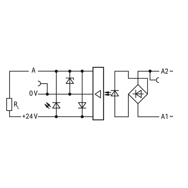 WAGO - Optokoppler Optokopplermodul 859-712 AC 230 V