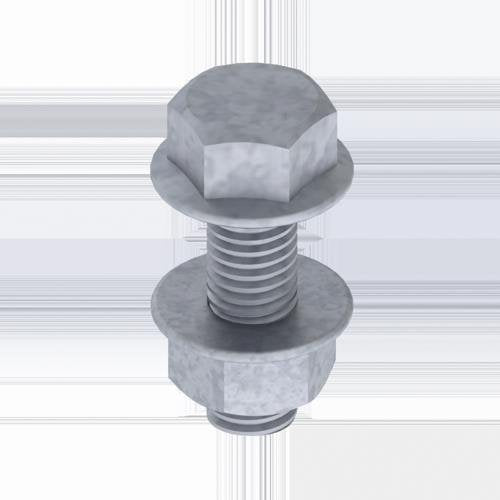 Unex - Maschinenschraube/Bolzen Verzinkung Klasse 6 66829-C6 − 100 Stück by Unex
