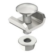OBO Bettermann - Verbinder für Kabeltragsystem U-Verbinder GUV 6 A2 f.Gitterrinne − 20 Stück