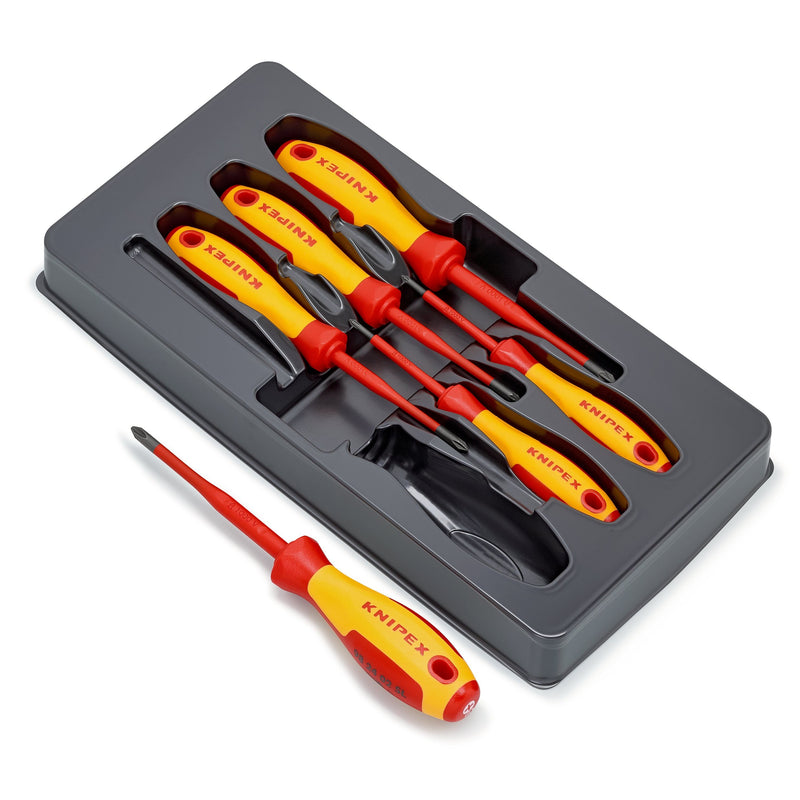 Knipex - Werkzeugset VDE Schraubendreher-Paket 00 20 12 V03 Pozidriv 6-teilig