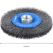 Bosch - Rotierende Drahtbürste PRO Metal clean 2608622100 Scheibenbürste 115 x