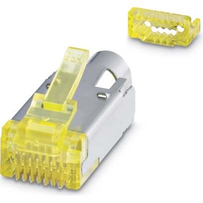 Phoenix Contact - Modularer Steckverbinder (Industriesteckverbinder) RJ45-Stifteinsatz VS-08-RJ45-10G/C 10 Gigabit − 5 Stück